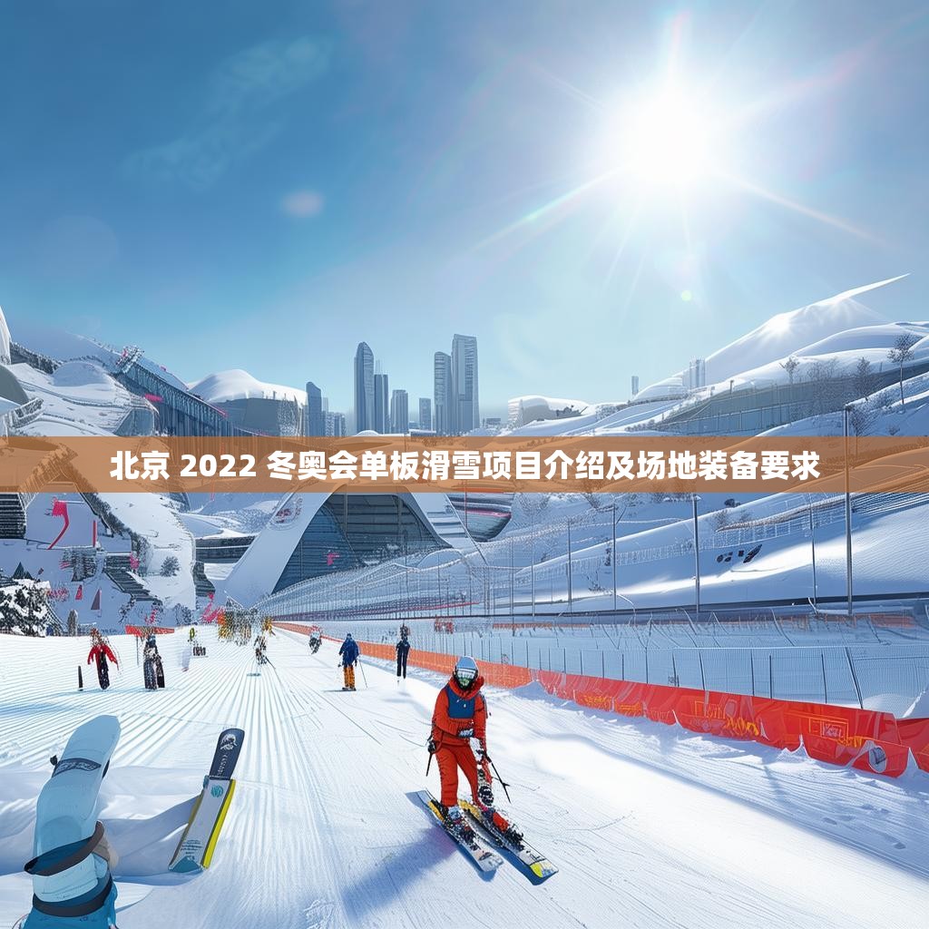 北京 2022 冬奥会单板滑雪项目介绍及场地装备要求