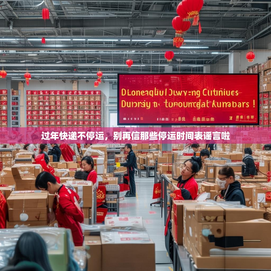 过年快递不停运，别再信那些停运时间表谣言啦