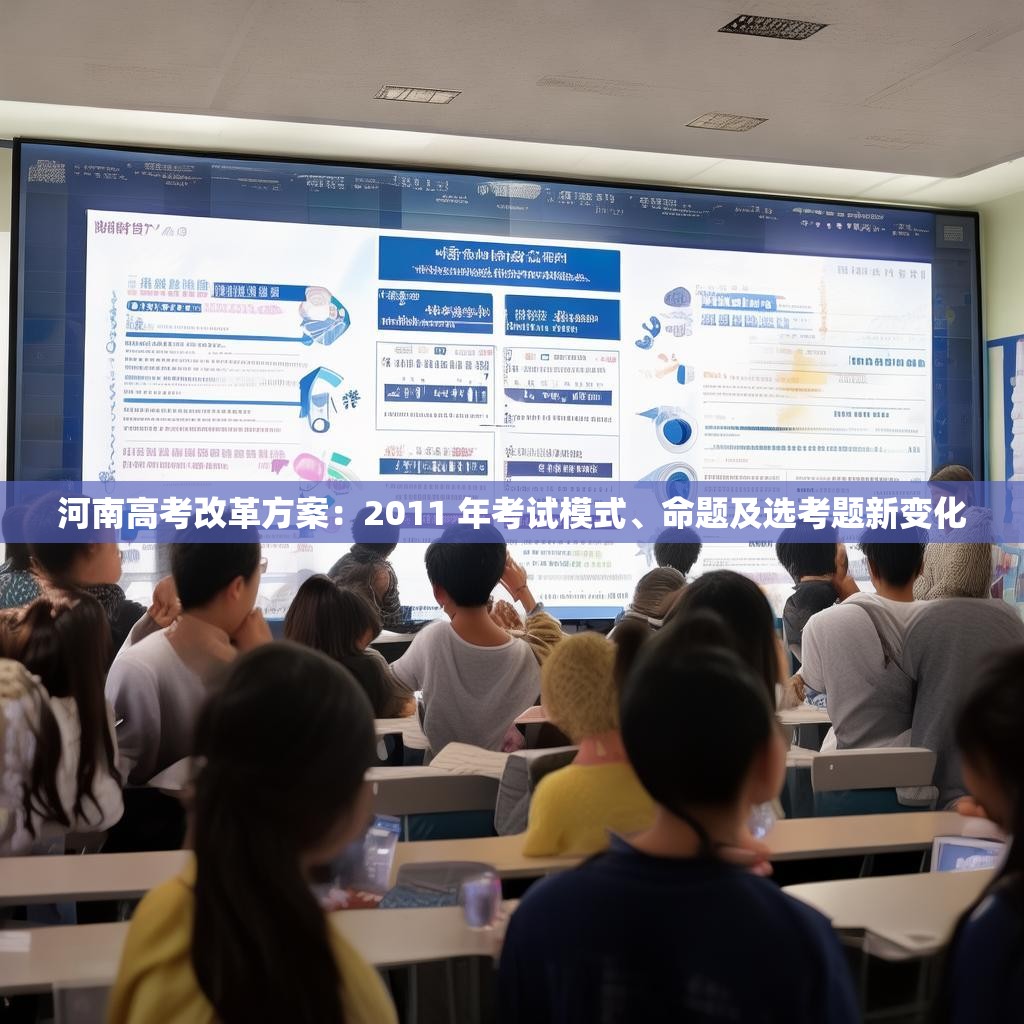 河南高考改革方案：2011 年考试模式、命题及选考题新变化