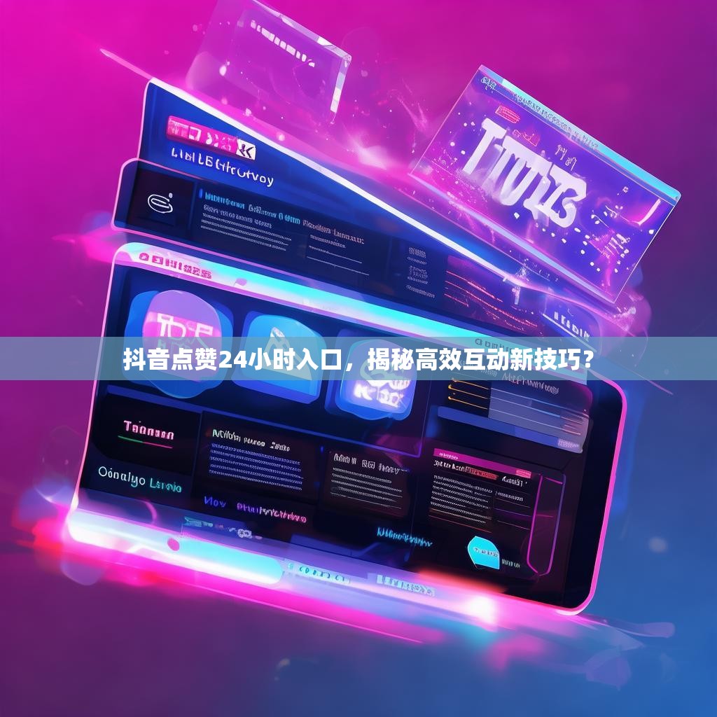 抖音点赞24小时入口,揭秘高效互动新技巧?