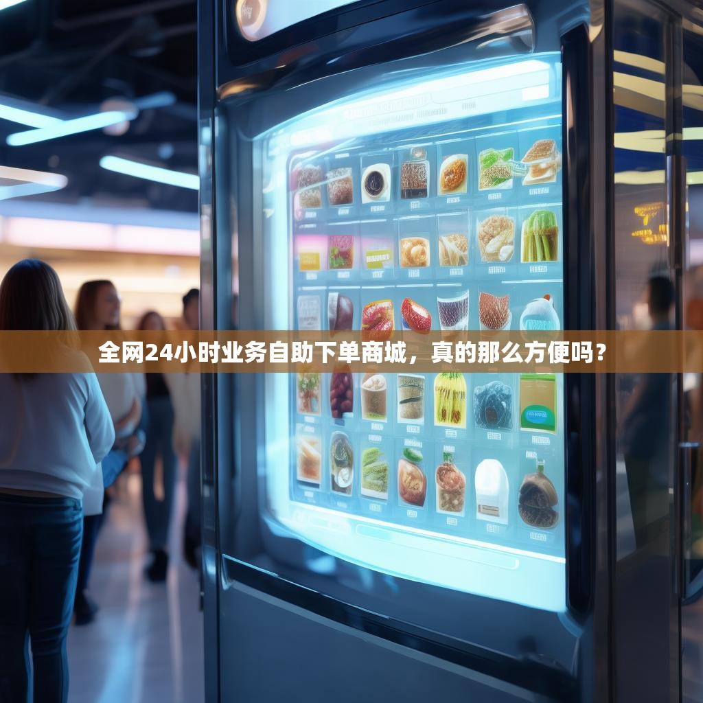 全网24小时业务自助下单商城,真的那么方便吗?