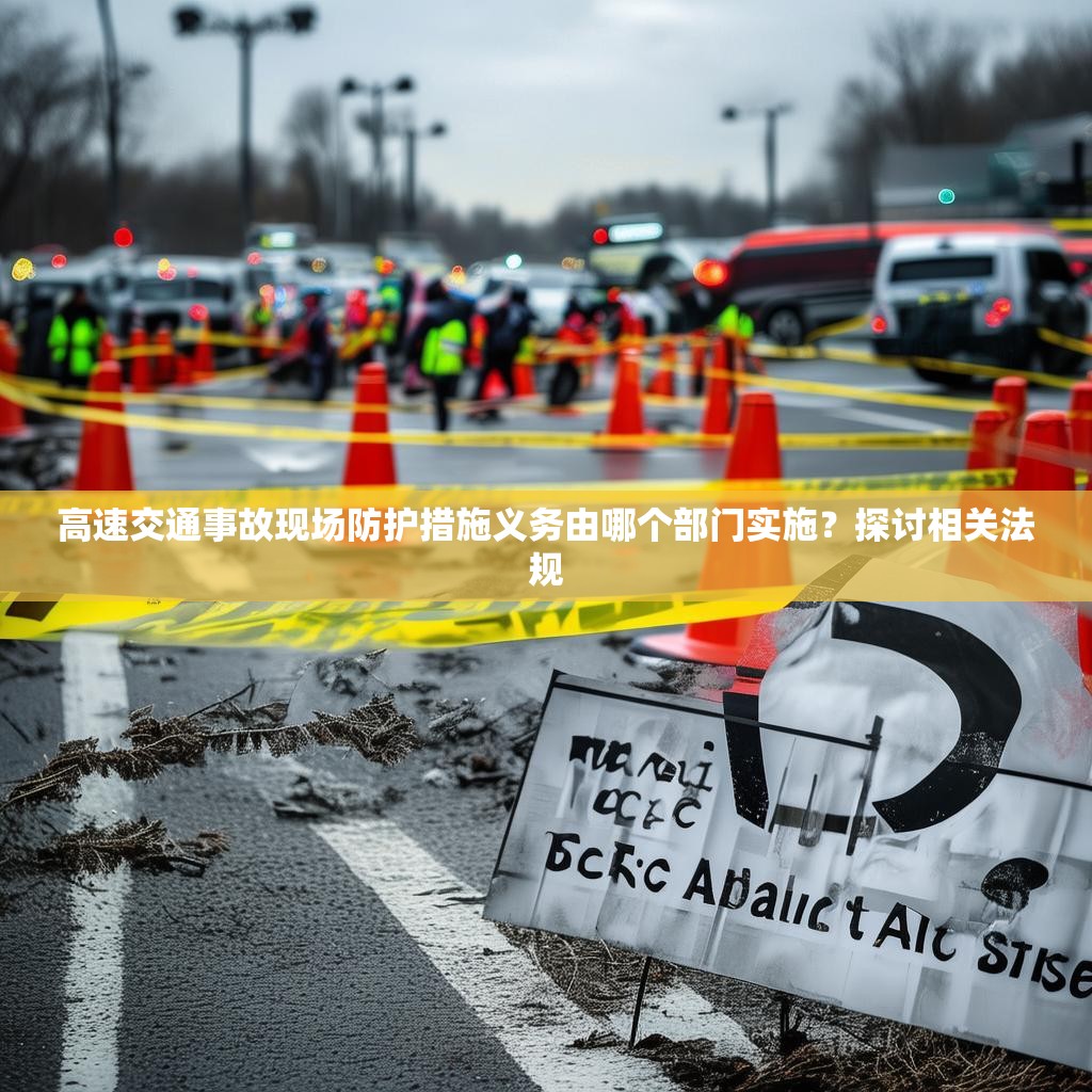 高速交通事故现场防护措施义务由哪个部门实施?探讨相关法规