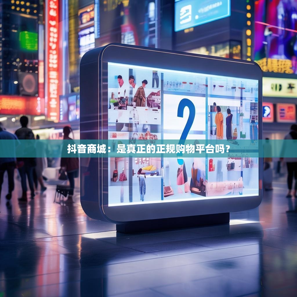 抖音商城:是真正的正规购物平台吗?