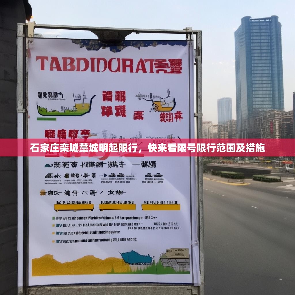 石家庄栾城藁城明起限行，快来看限号限行范围及措施