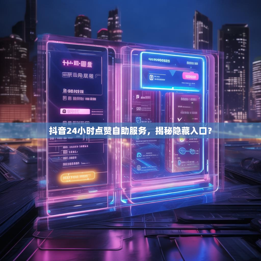 抖音24小时点赞自助服务,揭秘隐藏入口?