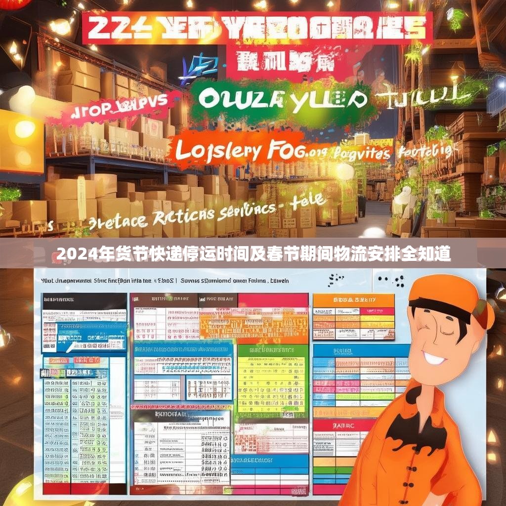 2024年货节快递停运时间及春节期间物流安排全知道