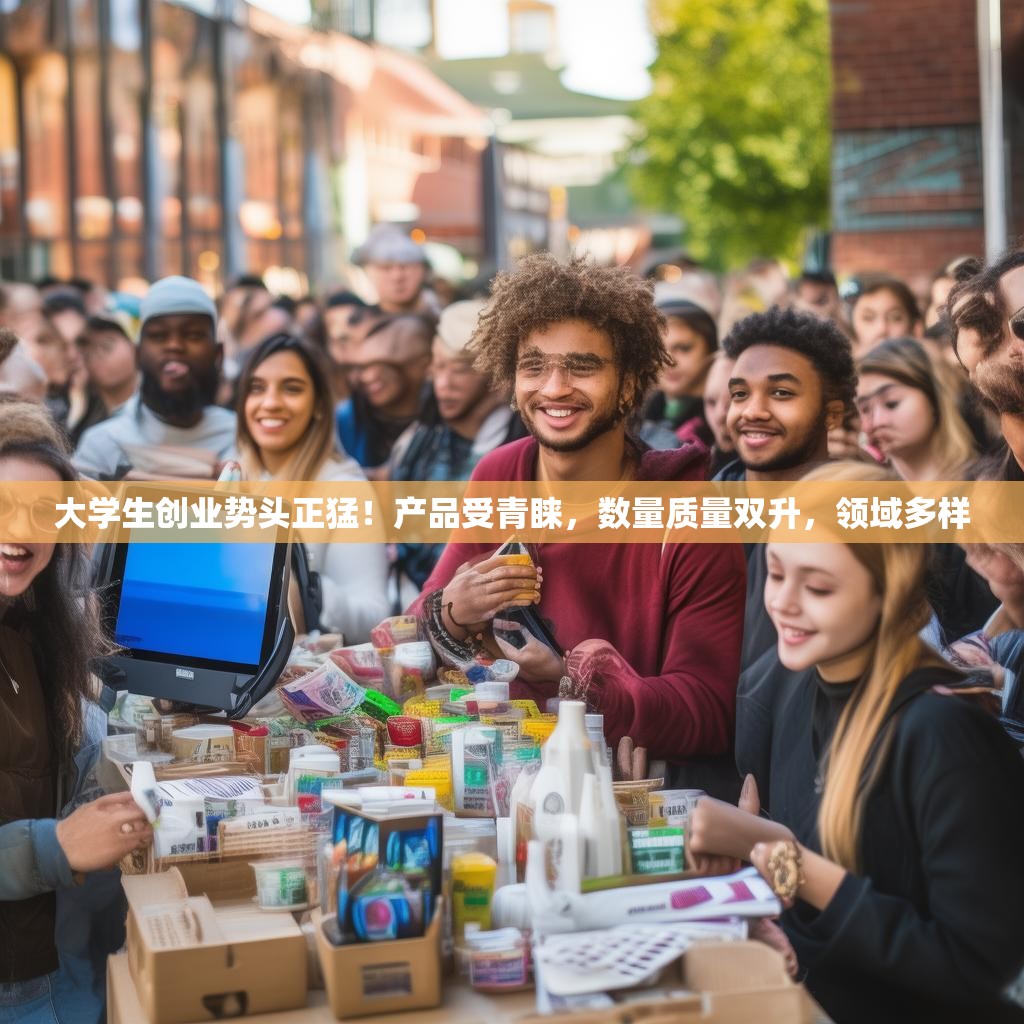 大学生创业势头正猛！产品受青睐，数量质量双升，领域多样