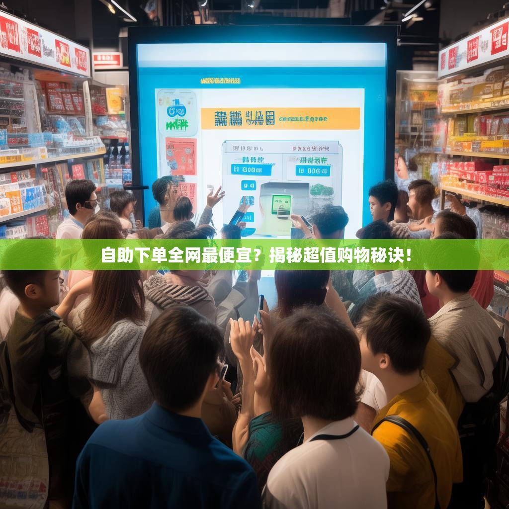 自助下单全网最便宜?揭秘超值购物秘诀!