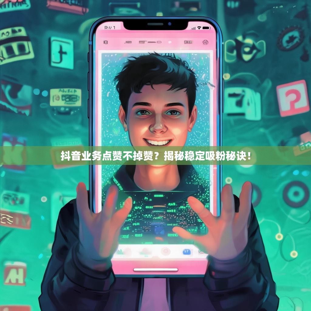 抖音业务点赞不掉赞?揭秘稳定吸粉秘诀!