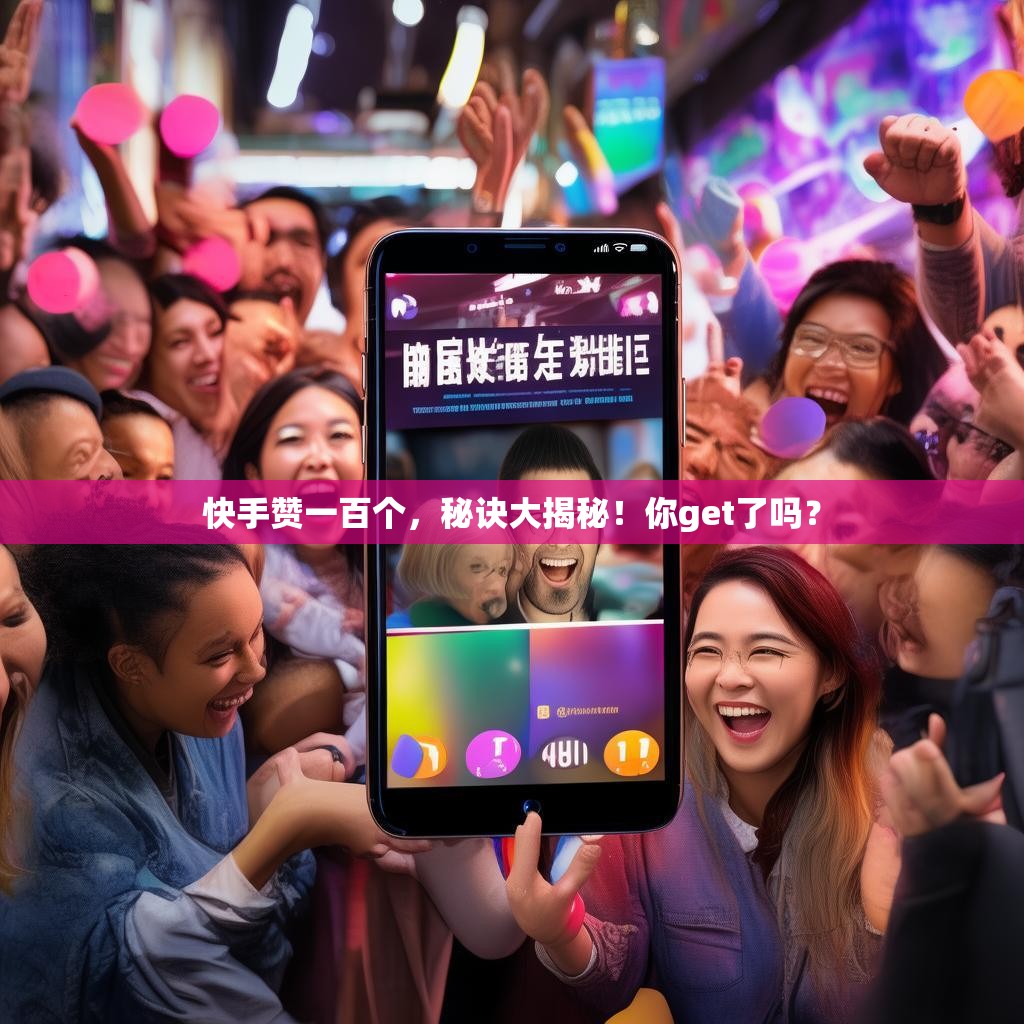 快手赞一百个,秘诀大揭秘!你get了吗?