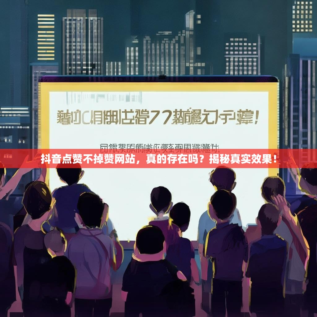 抖音点赞不掉赞网站，真的存在吗？揭秘真实效果！