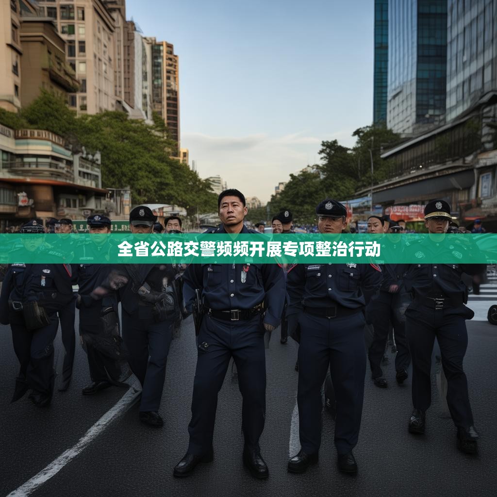 全省公路交警频频开展专项整治行动