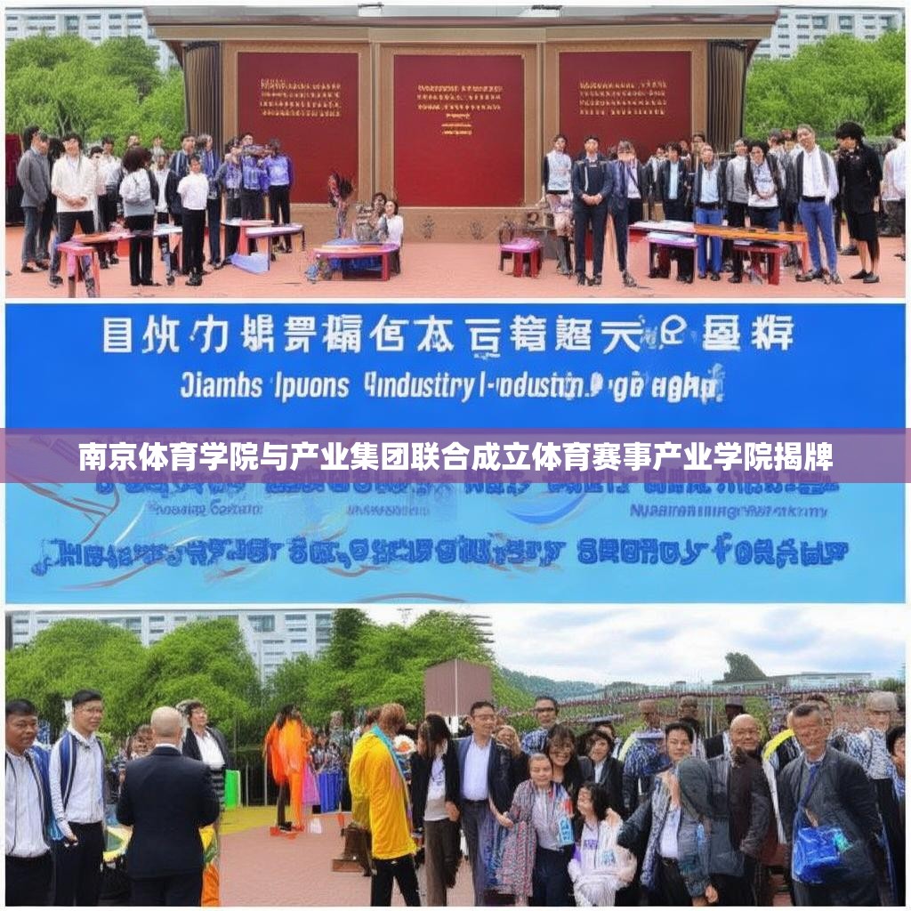 南京体育学院与产业集团联合成立体育赛事产业学院揭牌