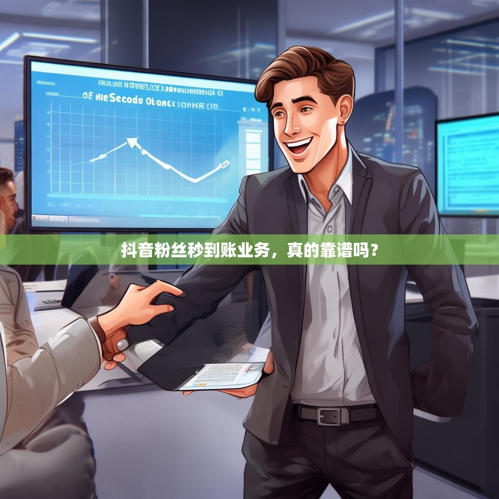 抖音粉丝秒到账业务，真的靠谱吗？