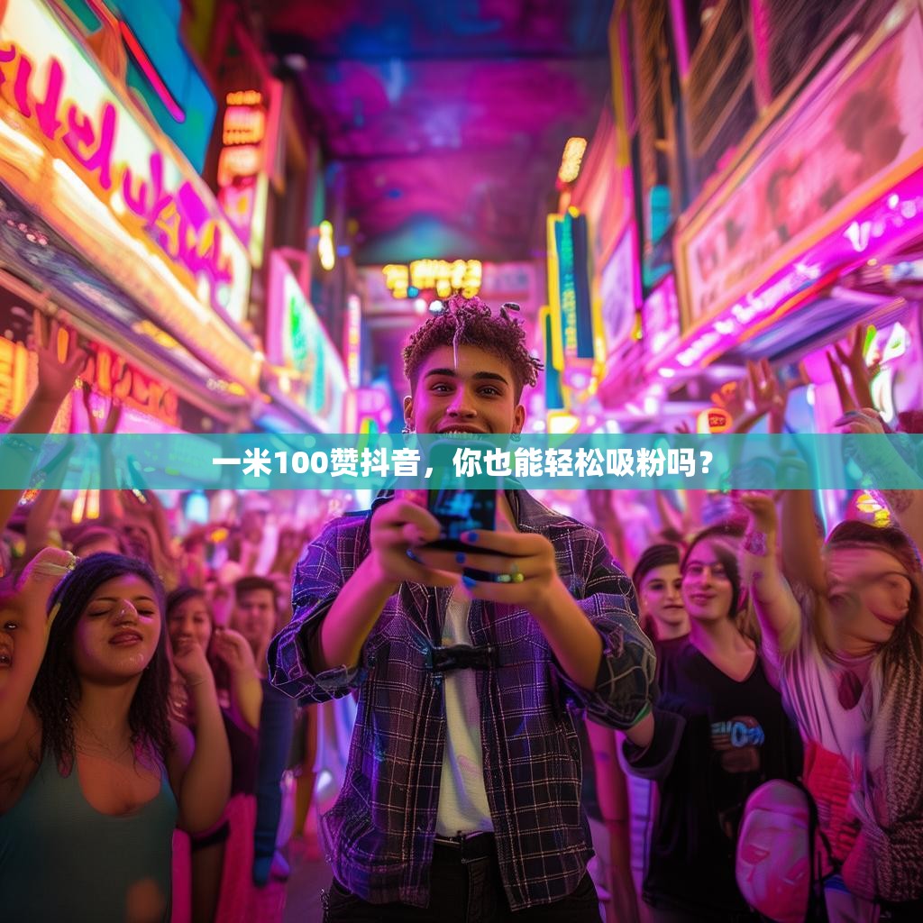 一米100赞抖音,你也能轻松吸粉吗?