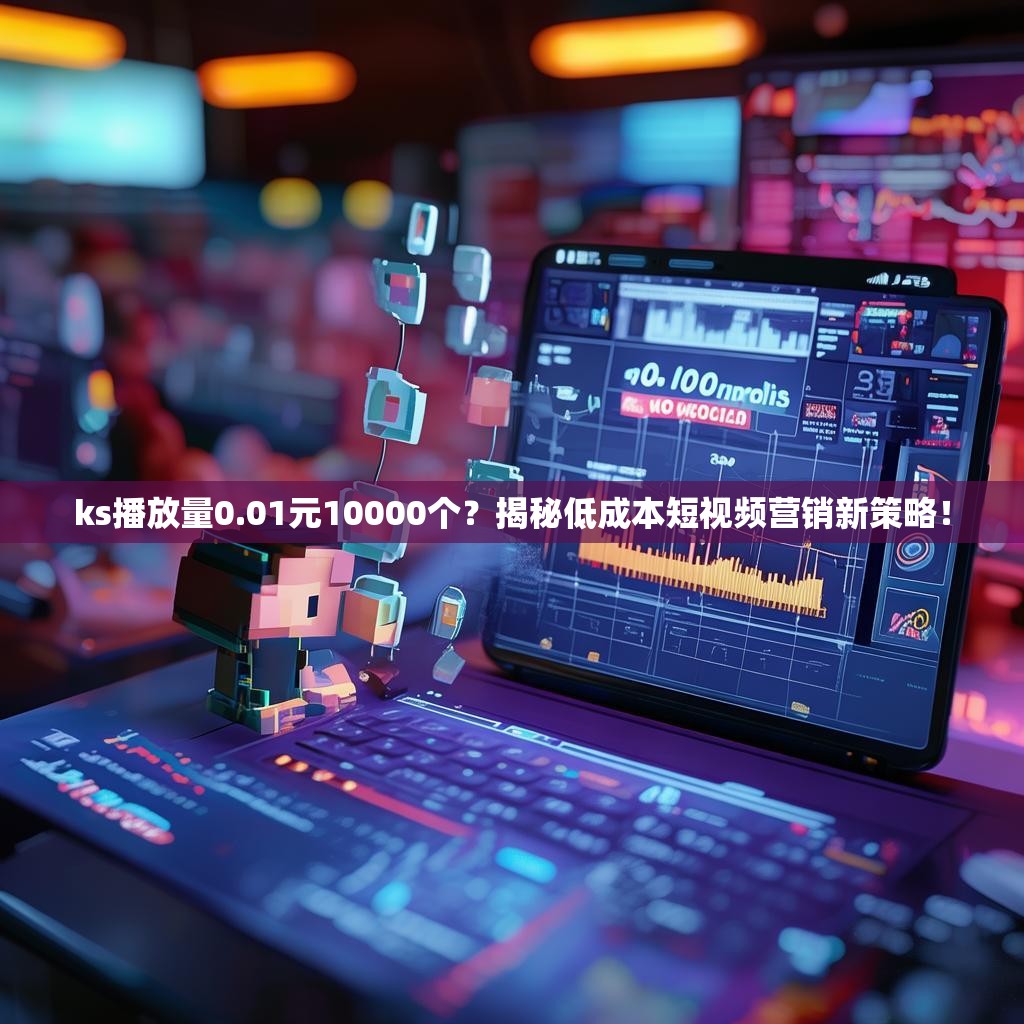 ks播放量0.01元10000个？揭秘低成本短视频营销新策略！