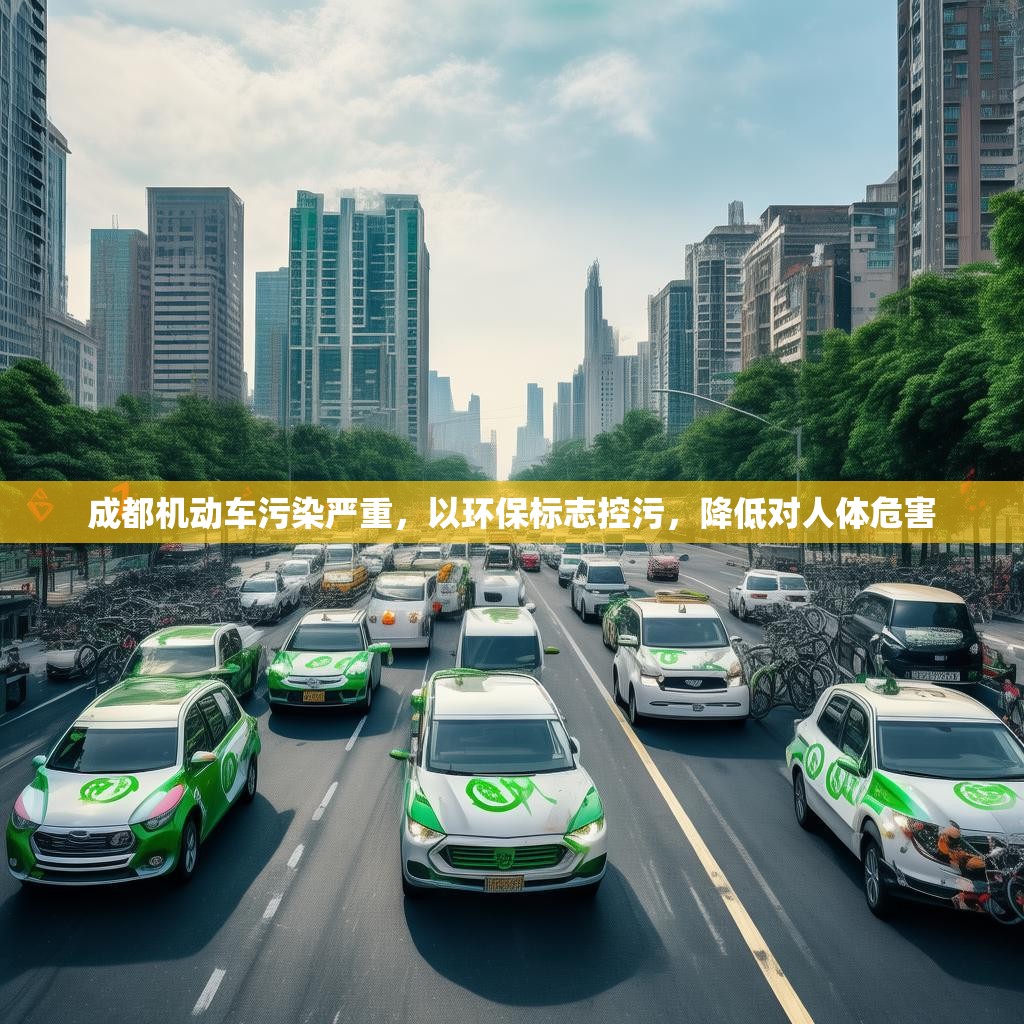 成都机动车污染严重，以环保标志控污，降低对人体危害