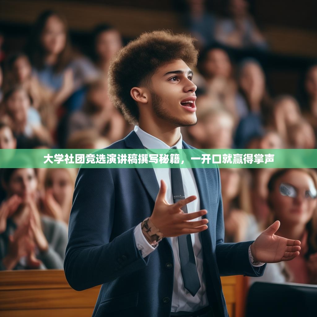 大学社团竞选演讲稿撰写秘籍，一开口就赢得掌声