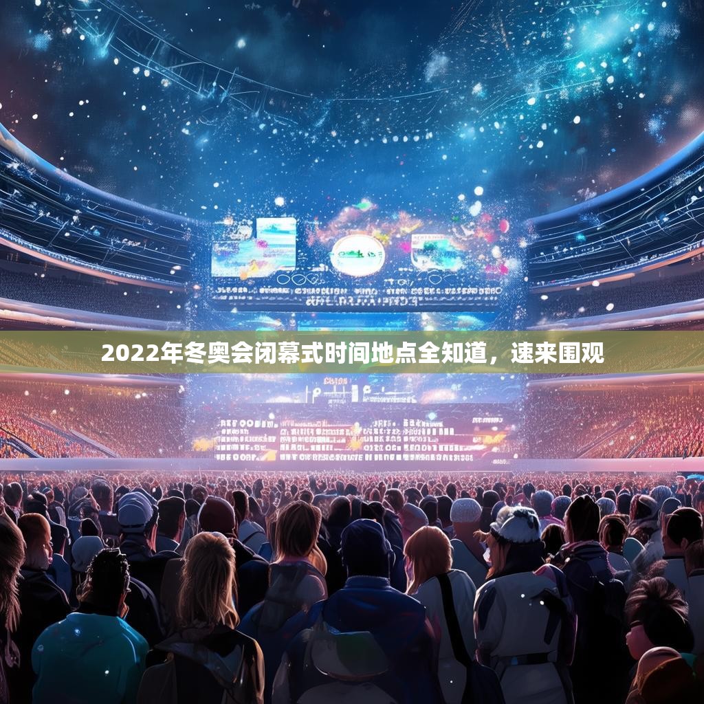 2022年冬奥会闭幕式时间地点全知道，速来围观