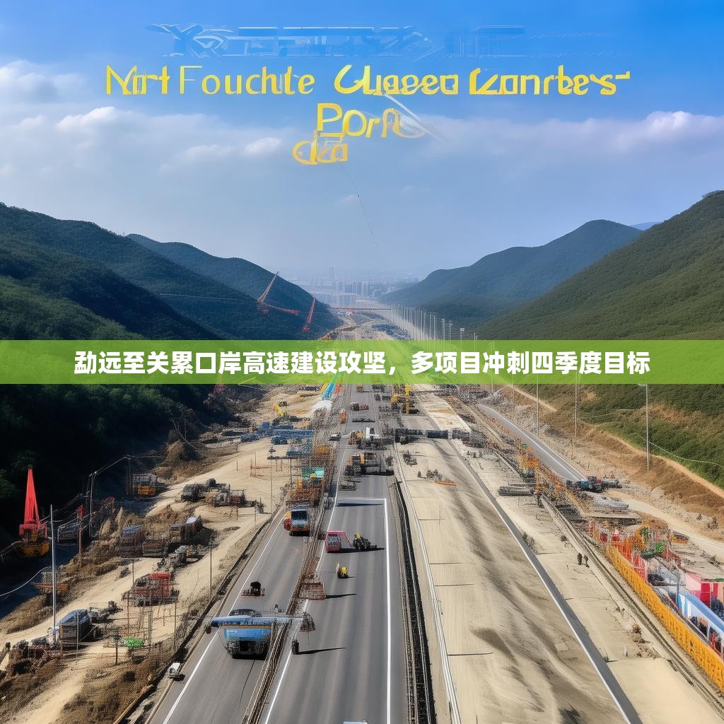 勐远至关累口岸高速建设攻坚,多项目冲刺四季度目标