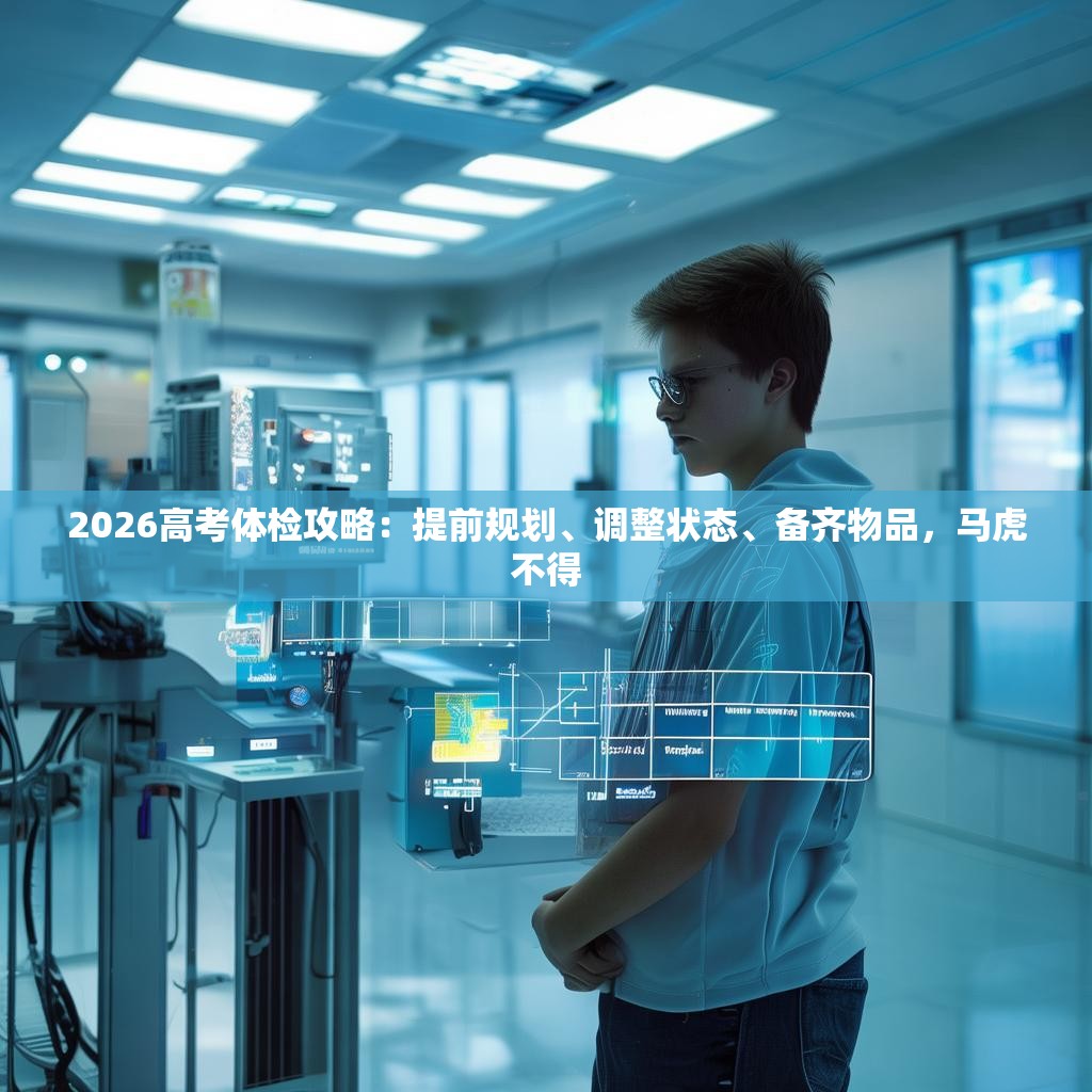 2026高考体检攻略：提前规划、调整状态、备齐物品，马虎不得