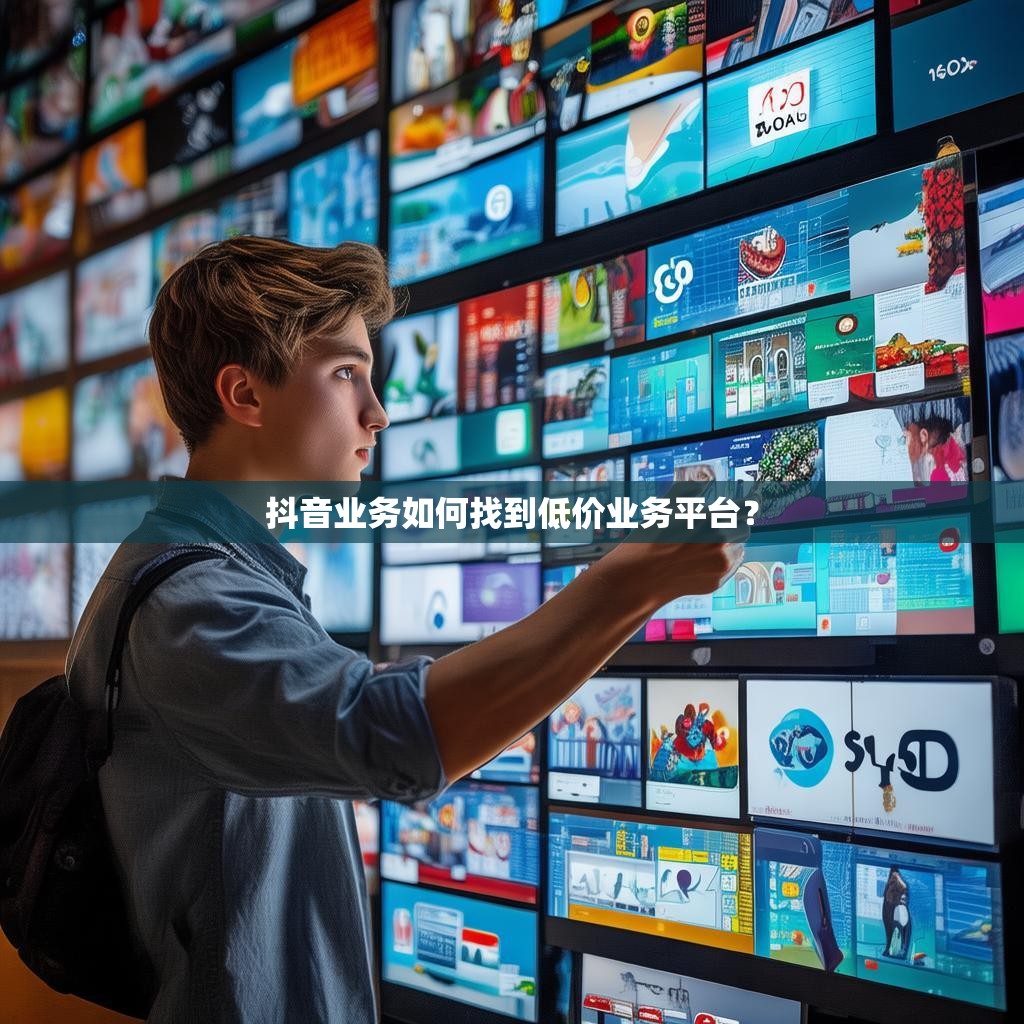 抖音业务如何找到低价业务平台?