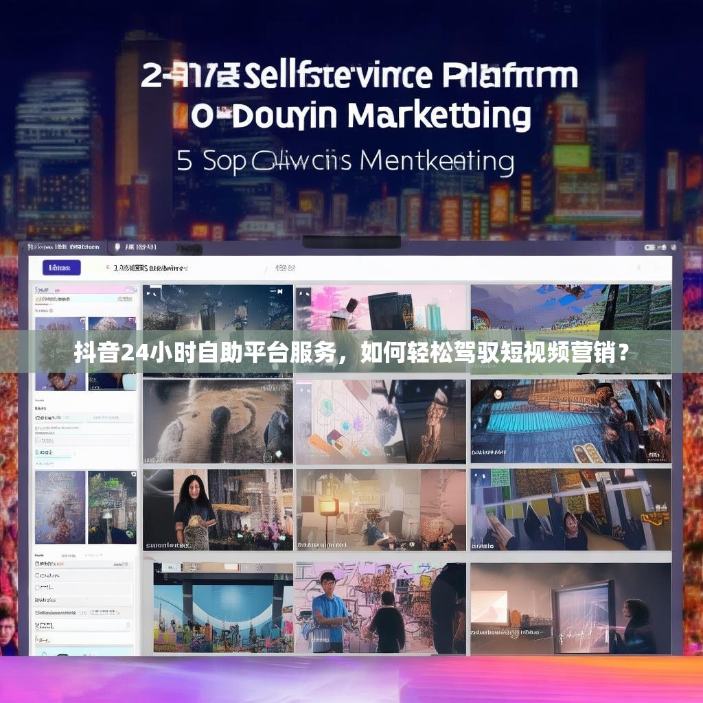 抖音24小时自助平台服务,如何轻松驾驭短视频营销?