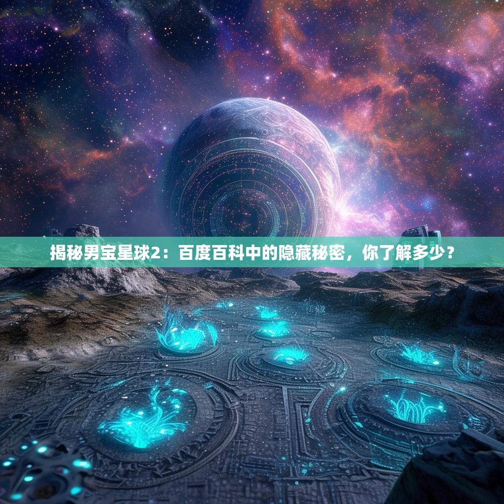 揭秘男宝星球2:百度百科中的隐藏秘密,你了解多少?
