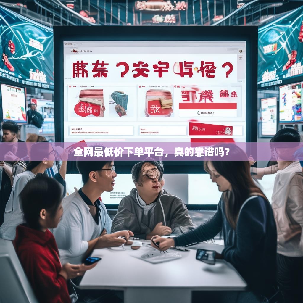 全网最低价下单平台，真的靠谱吗？