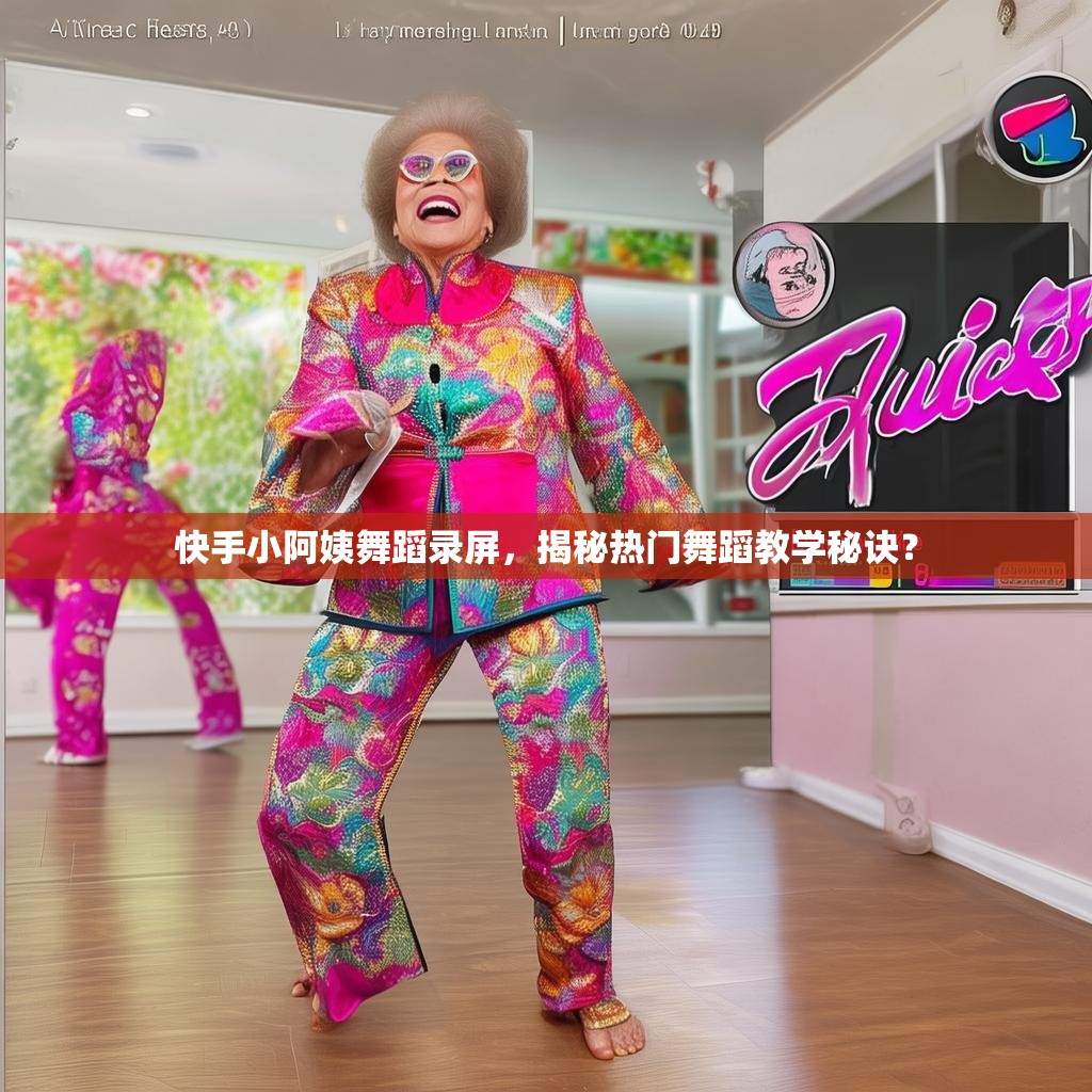快手小阿姨舞蹈录屏,揭秘热门舞蹈教学秘诀?