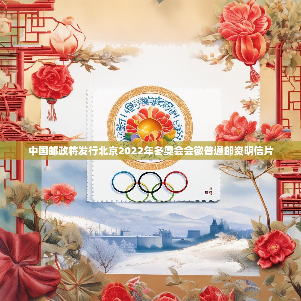 中国邮政将发行北京2022年冬奥会会徽普通邮资明信片