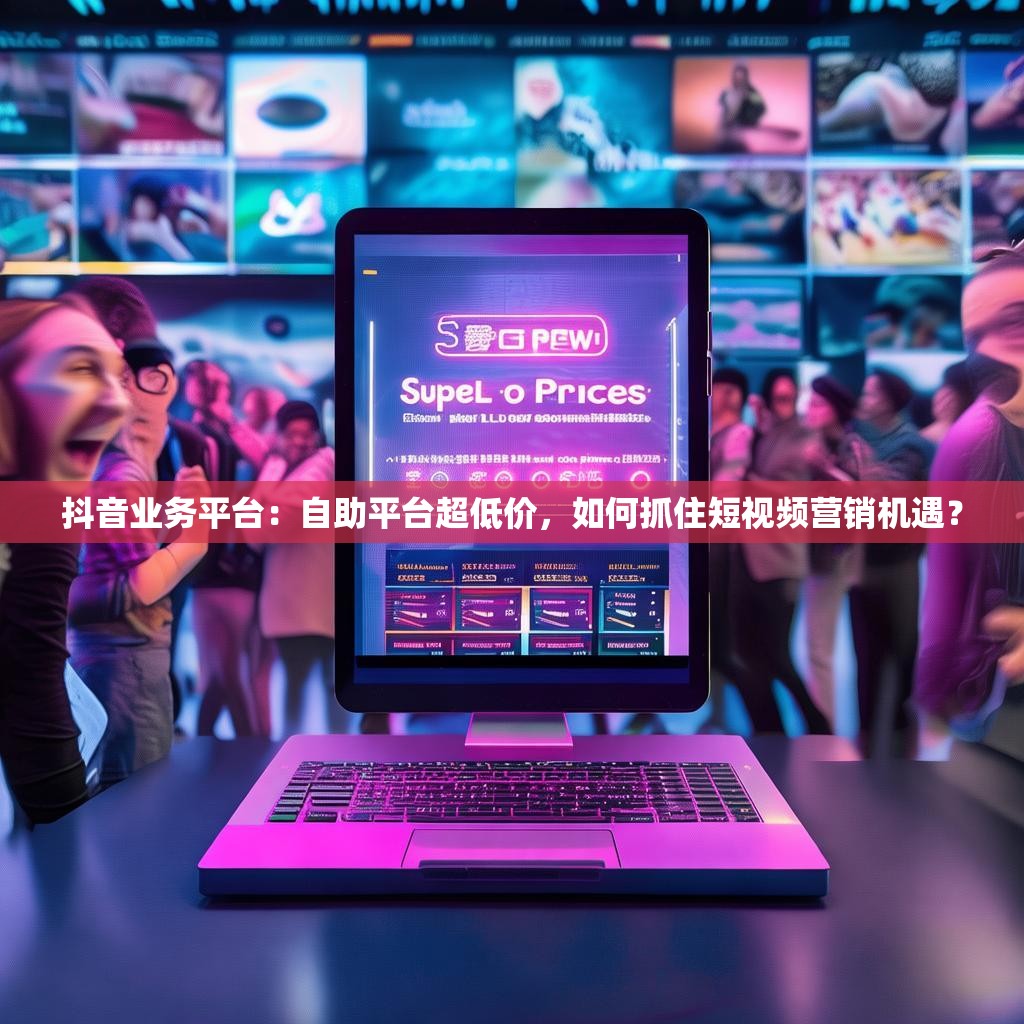 抖音业务平台:自助平台超低价,如何抓住短视频营销机遇?