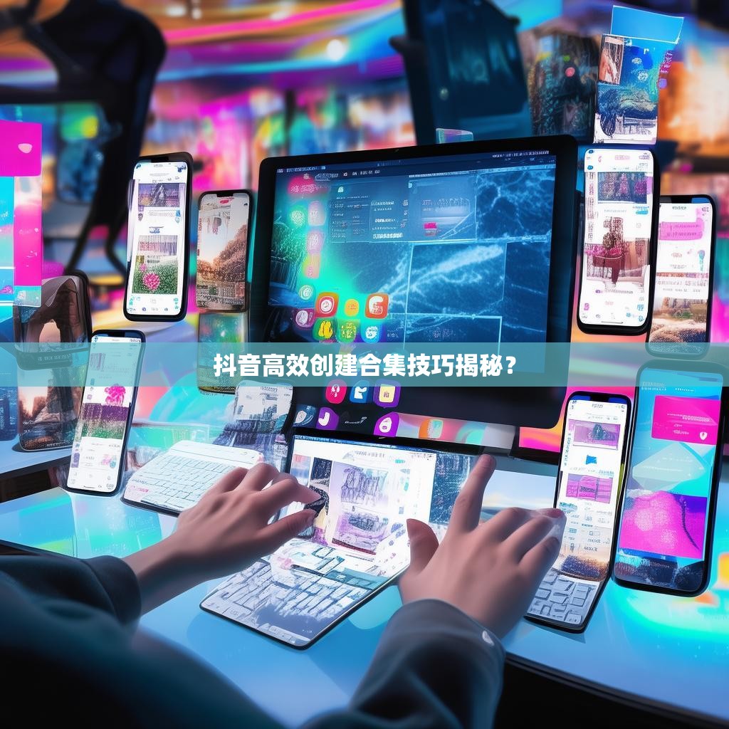 抖音高效创建合集技巧揭秘？