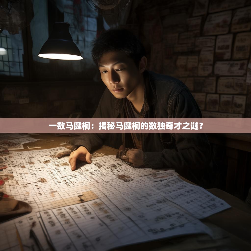 一数马健桐：揭秘马健桐的数独奇才之谜？