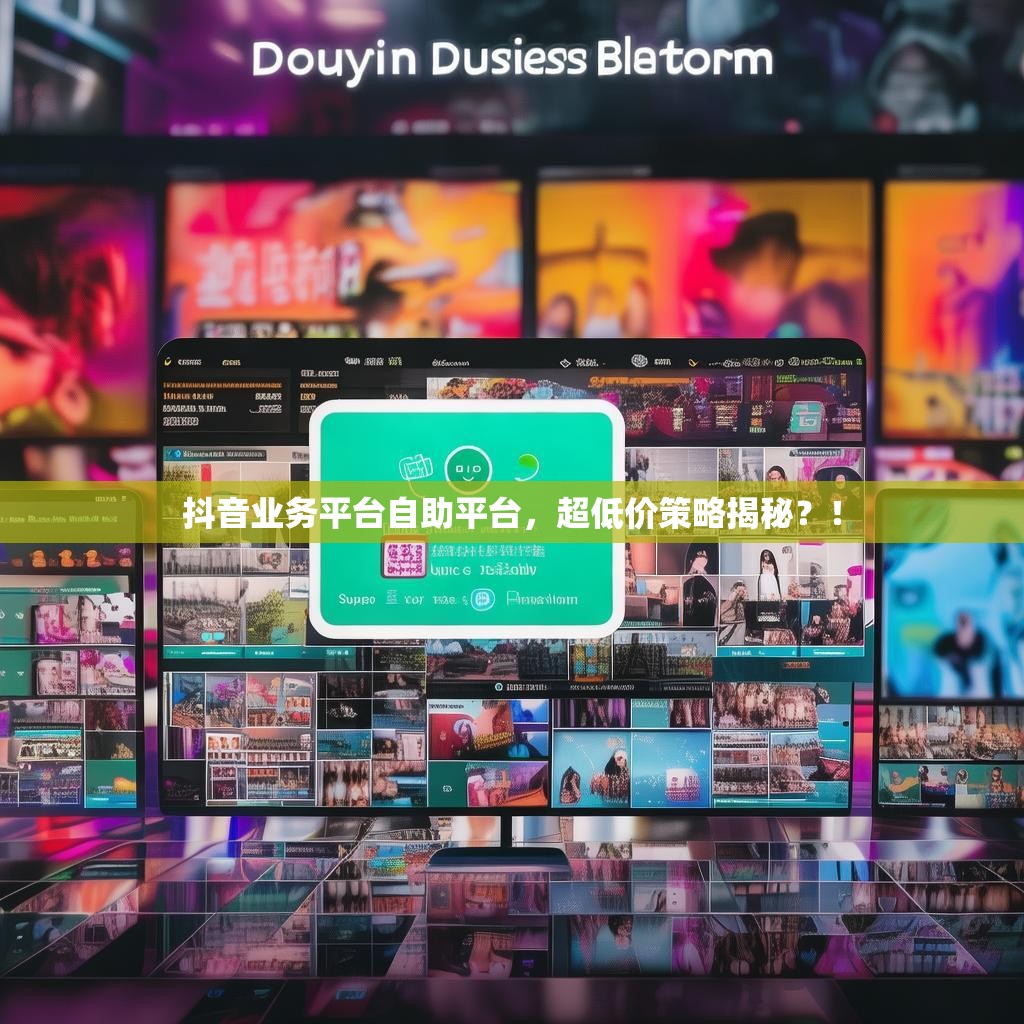 抖音业务平台自助平台,超低价策略揭秘?!