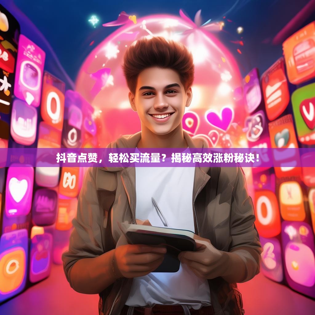 抖音点赞，轻松买流量？揭秘高效涨粉秘诀！
