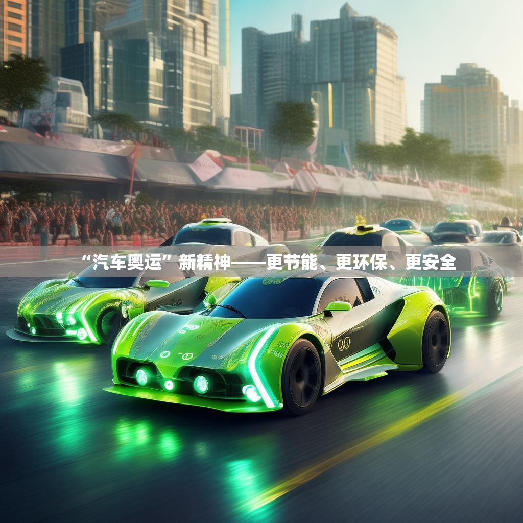 “汽车奥运”新精神——更节能、更环保、更安全