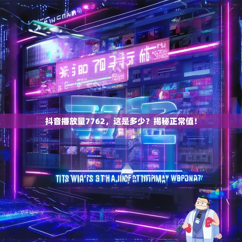 抖音播放量7762，这是多少？揭秘正常值！