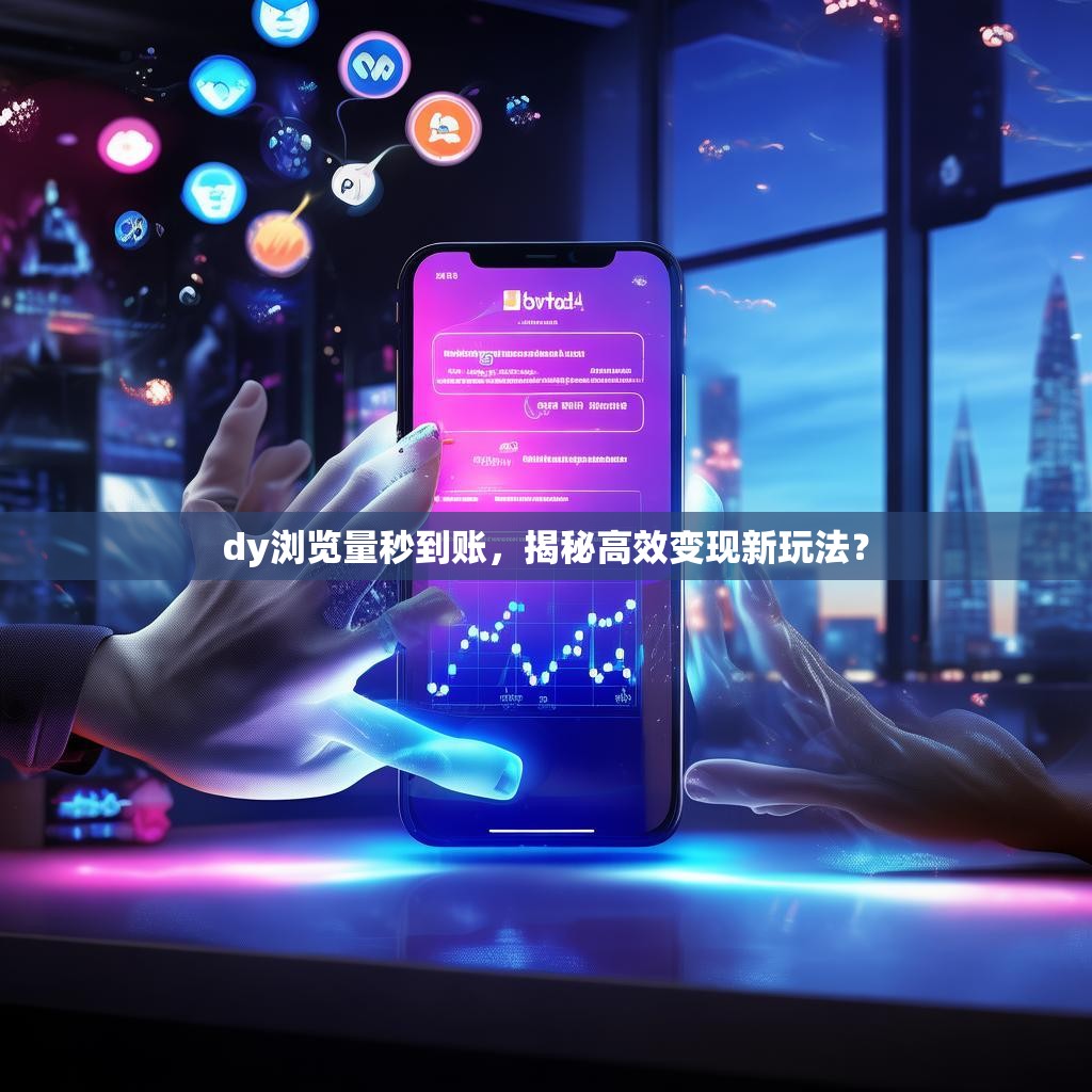 dy浏览量秒到账，揭秘高效变现新玩法？