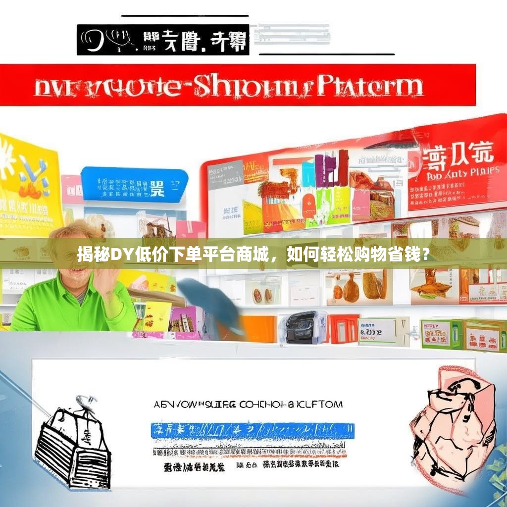 揭秘DY低价下单平台商城，如何轻松购物省钱？