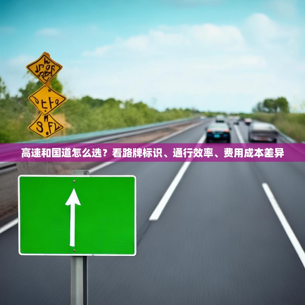 高速和国道怎么选？看路牌标识、通行效率、费用成本差异