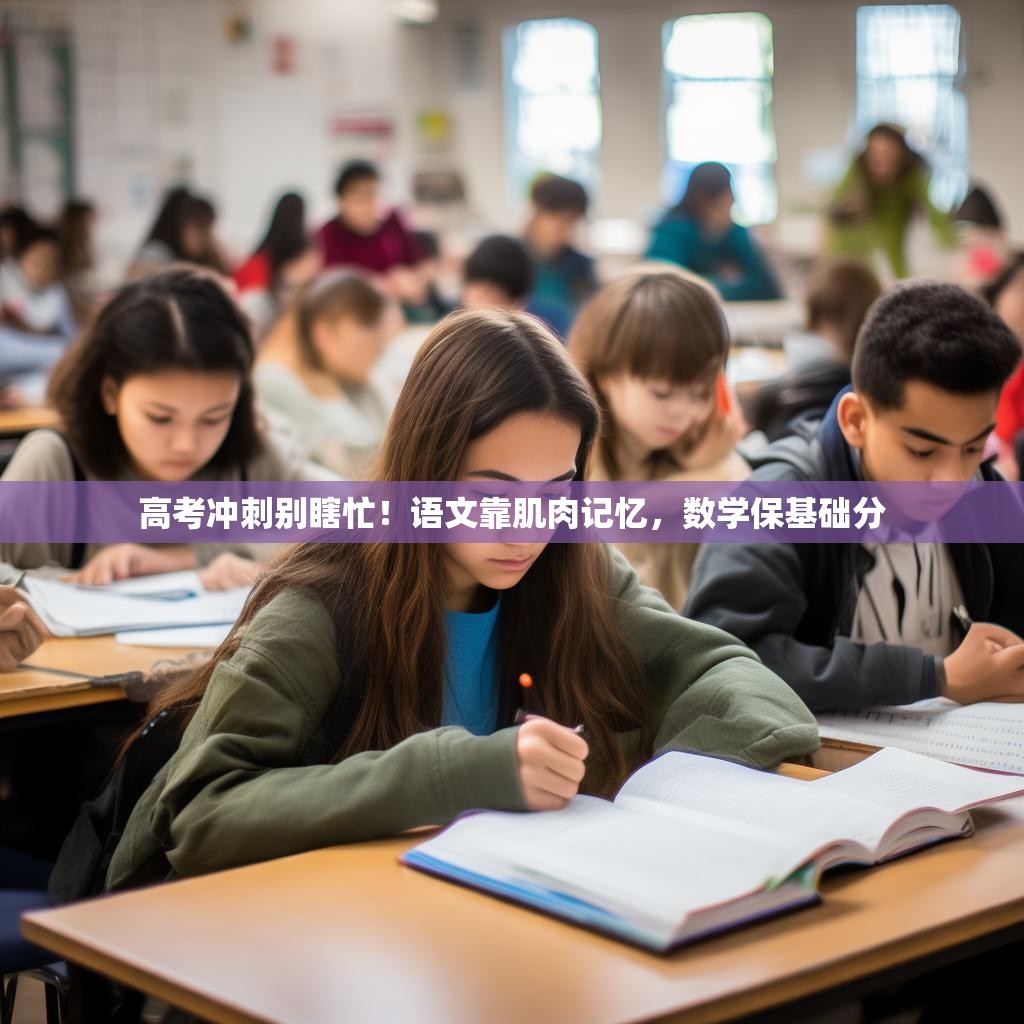 高考冲刺别瞎忙！语文靠肌肉记忆，数学保基础分