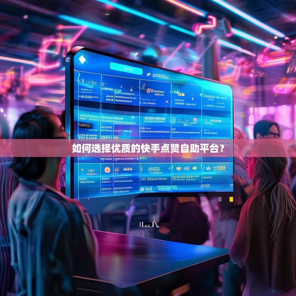 如何选择优质的快手点赞自助平台？