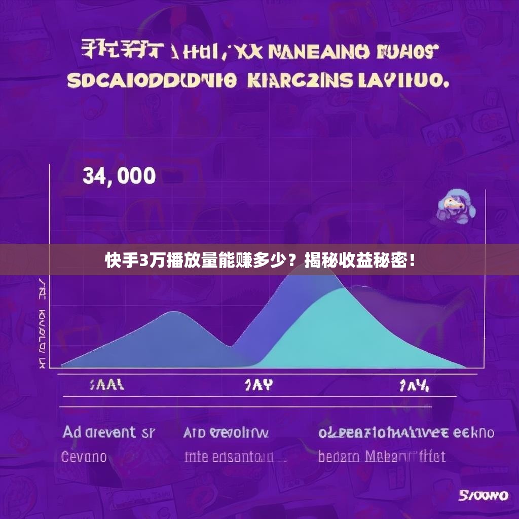 快手3万播放量能赚多少？揭秘收益秘密！
