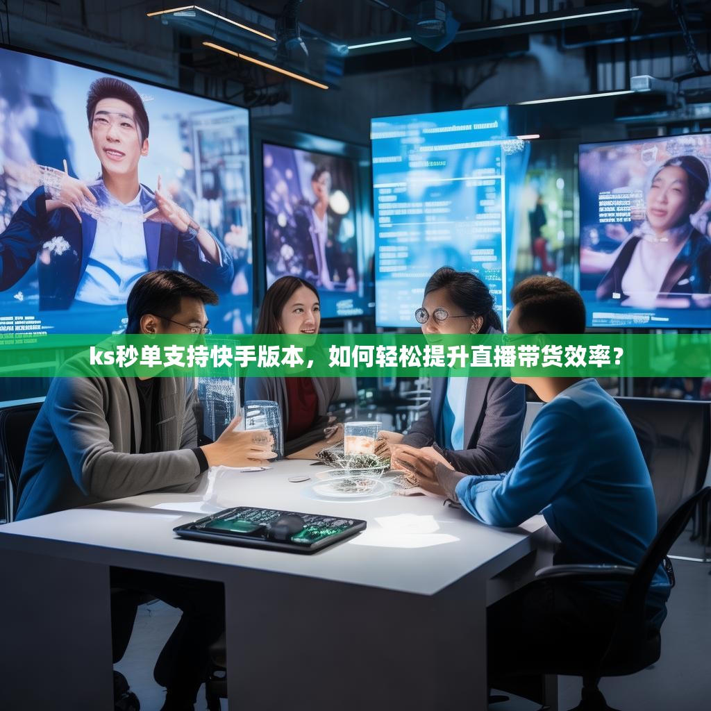 ks秒单支持快手版本，如何轻松提升直播带货效率？