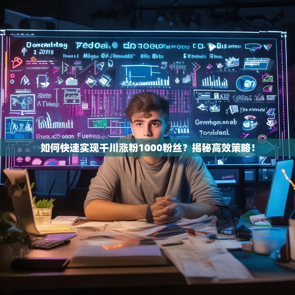 如何快速实现千川涨粉1000粉丝？揭秘高效策略！