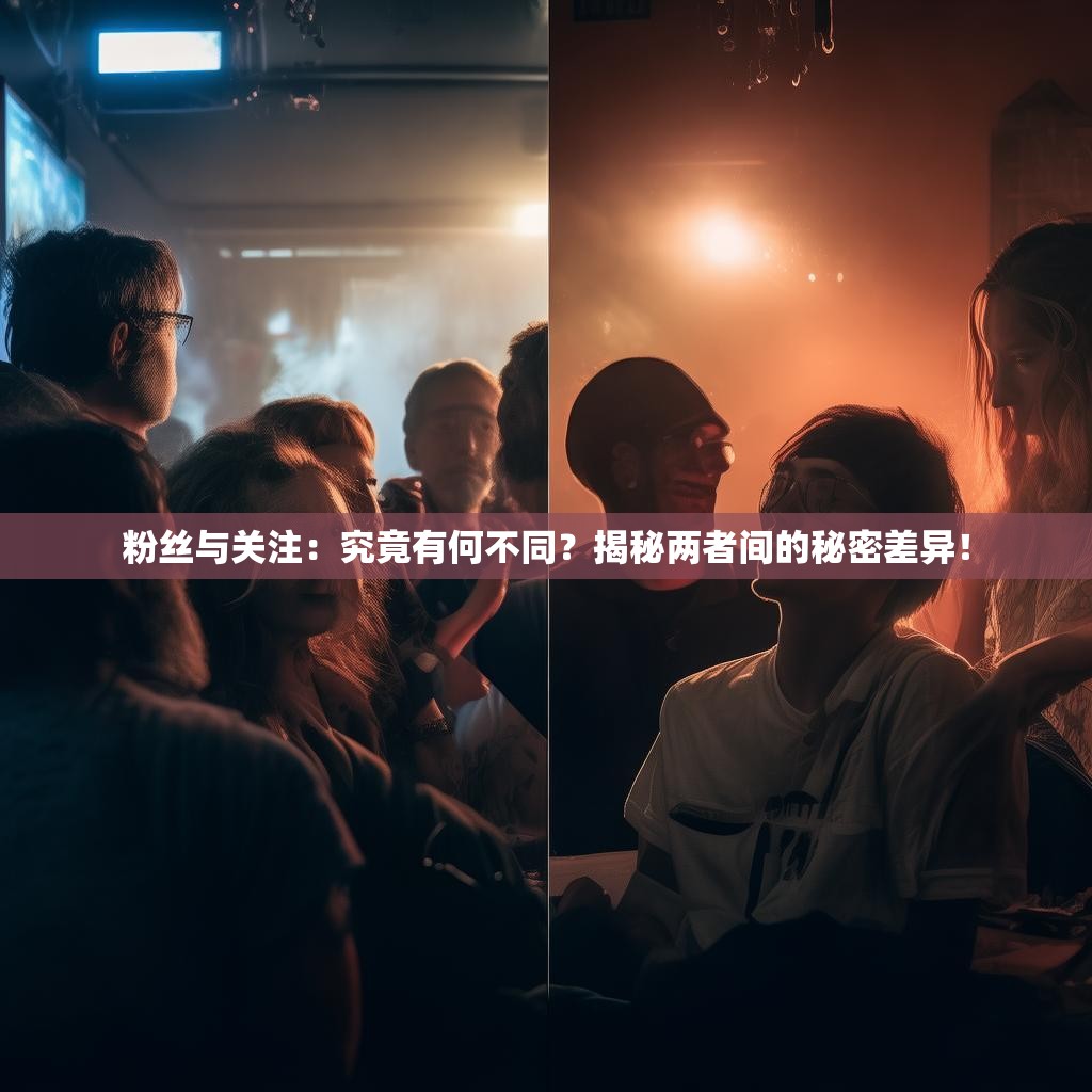 粉丝与关注:究竟有何不同?揭秘两者间的秘密差异!