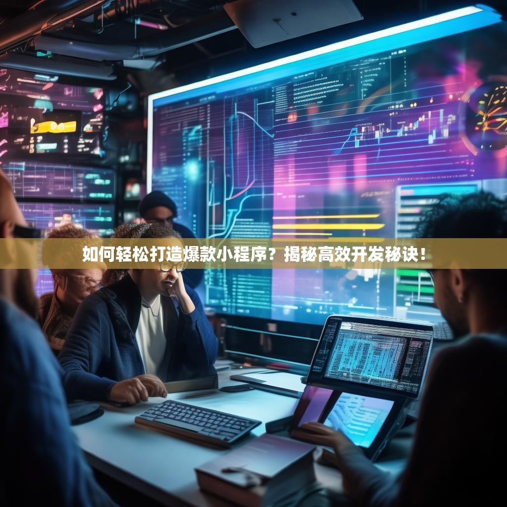 如何轻松打造爆款小程序?揭秘高效开发秘诀!