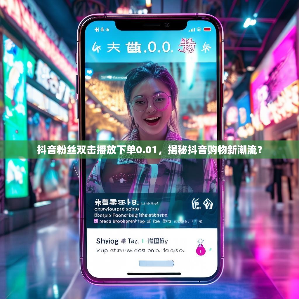 抖音粉丝双击播放下单0.01，揭秘抖音购物新潮流？