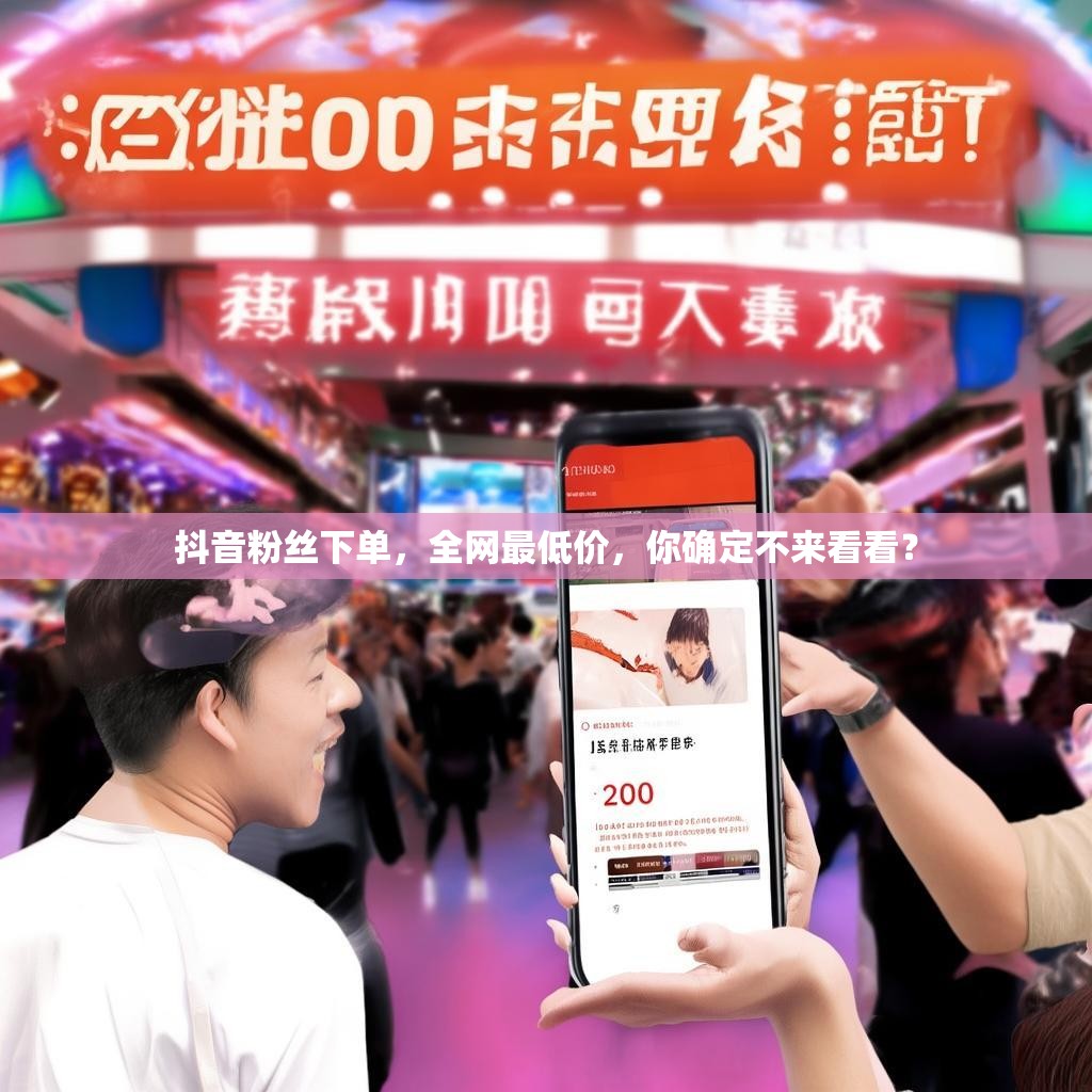 详细阅读:抖音粉丝下单,全网最低价,你确定不来看看? 抖音粉丝下单,全网最低价,你确定不来看看?